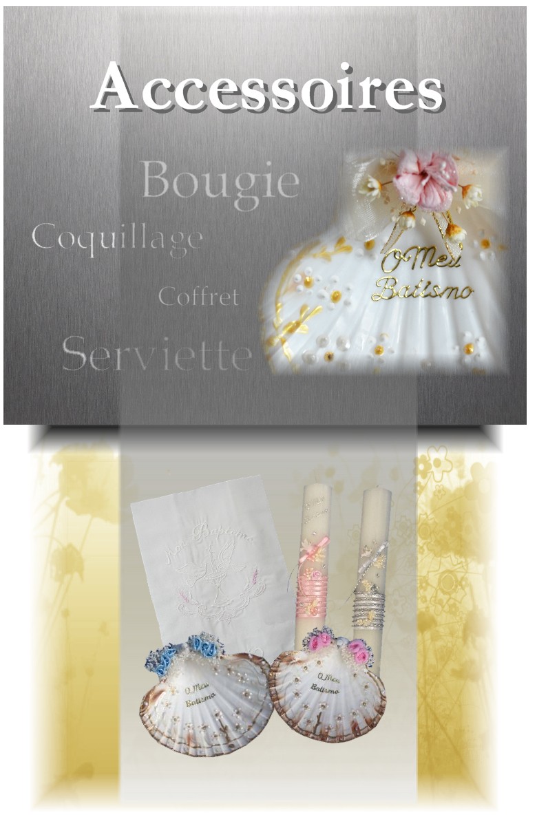 Boutique La Melinda ceremonie de bapteme accessoires